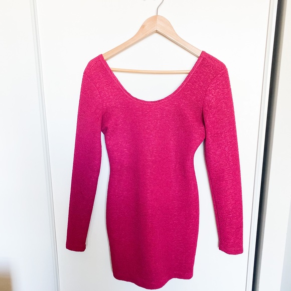 BCBGeneration Fuschia Dress; Size XS - Picture 3 of 5